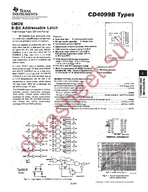 CD4099BMTG4 datasheet  